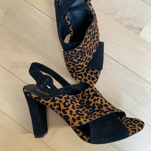 DIANE von Furstenberg Open Toe Heels "Bailie" 10 - Picture 8 of 12